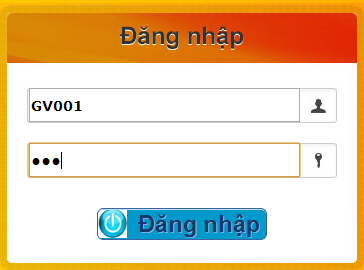 Màn hình đăng nhập